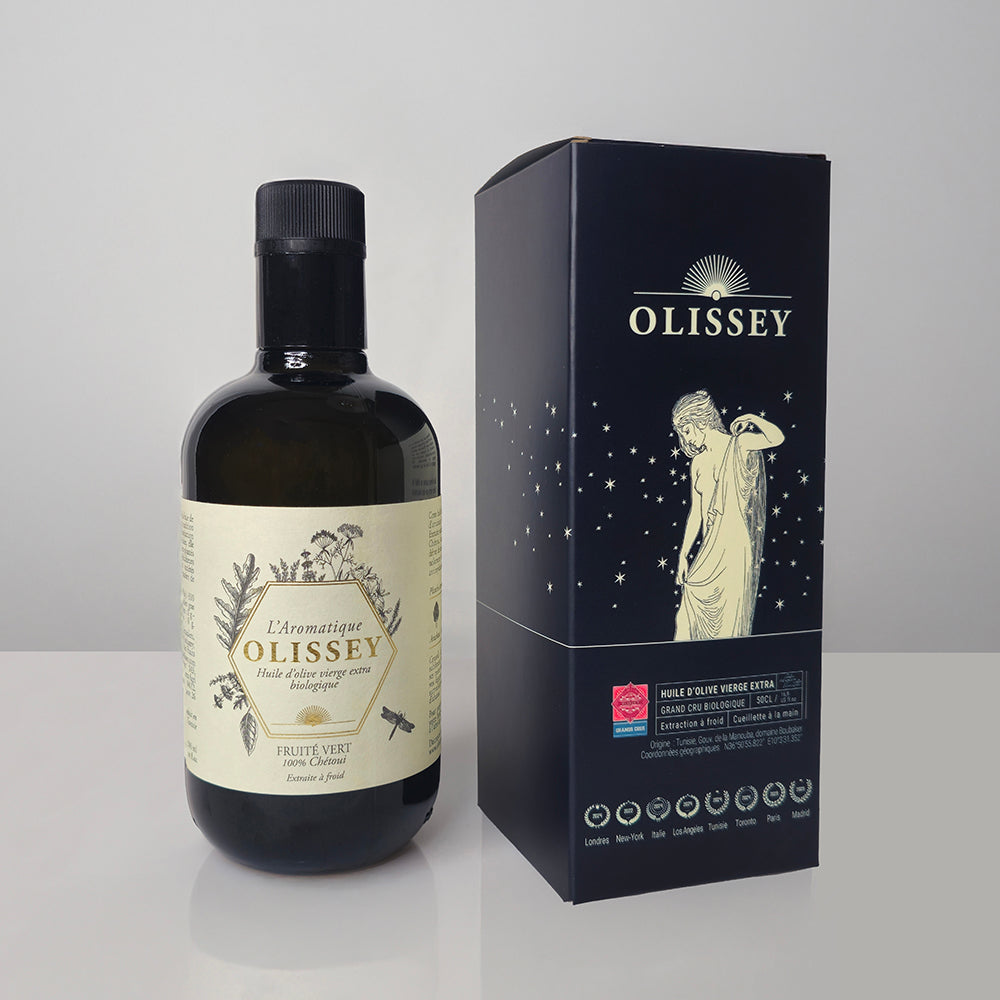 Organic extra virgin olive oil 50cl - L'AROMATIQUE - Green fruity