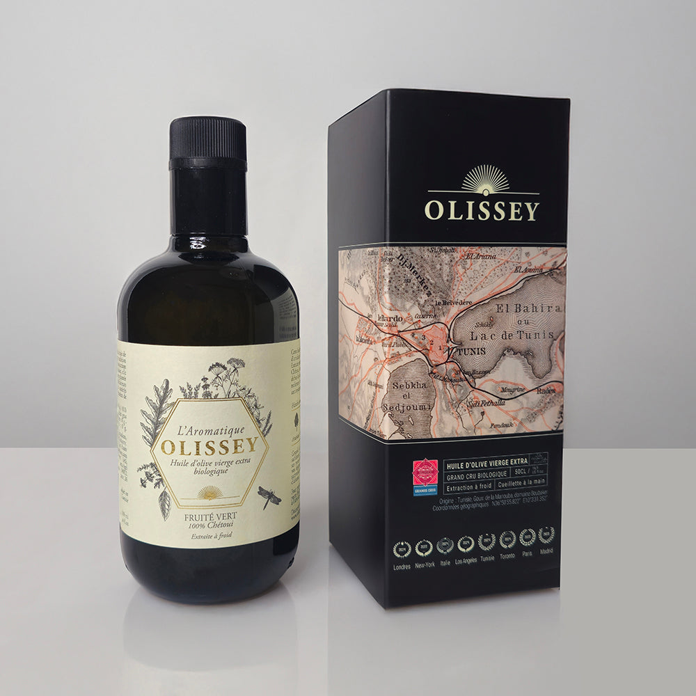 Organic extra virgin olive oil 50cl - L'AROMATIQUE - Green fruity