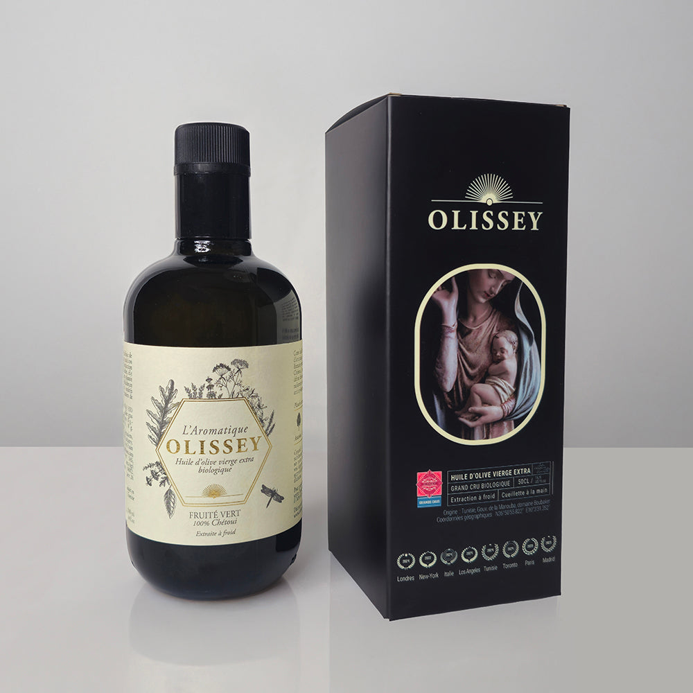 Organic extra virgin olive oil 50cl - L'AROMATIQUE - Green fruity