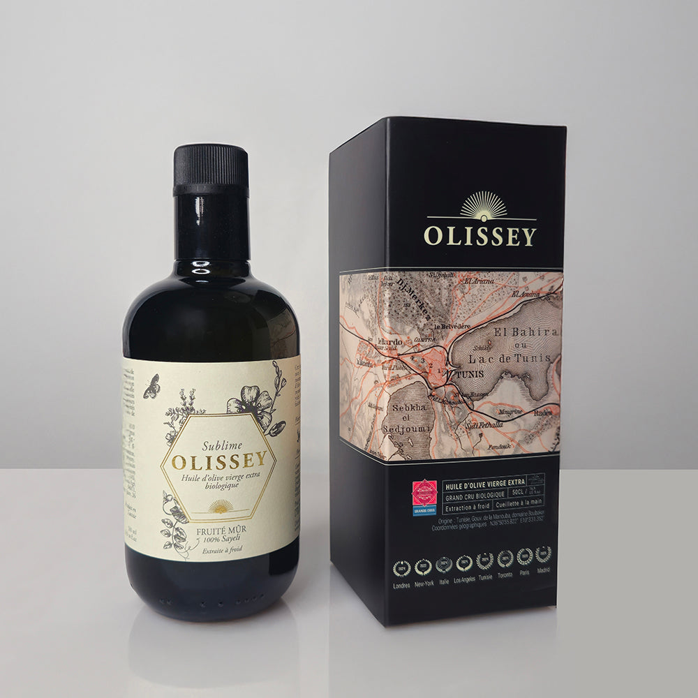 Organic extra virgin olive oil 50cl - SUBLIME - Ripe fruity